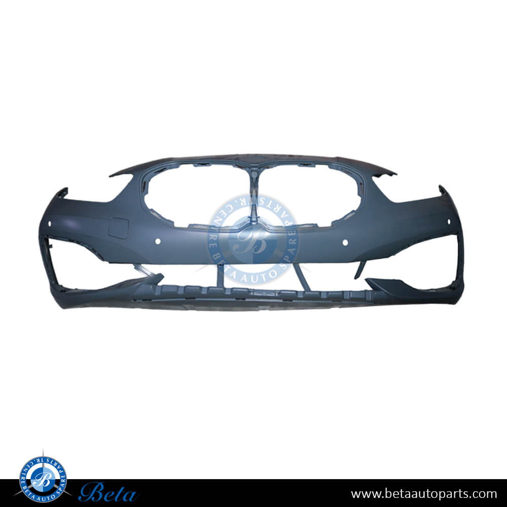 Front Bumper with PDC (Luxury/Sport Line) for BMW 1 Series 2020-Up models, Part Number 51115A0B7C9 Front Bumper with PDC (Luxury/Sport Line) for BMW 1 Series 2020-Up models, Part Number 51115A0B7C9